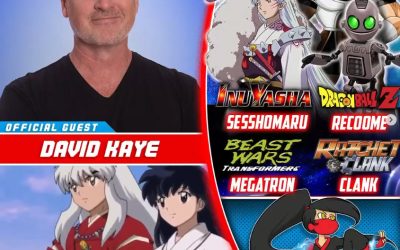 David Kaye Celebrity Guest at Anime Riverside